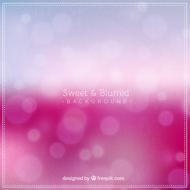 Buen fondo rosado con efecto bokeh