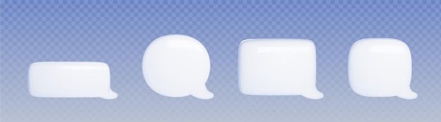 Burbuja de voz para conversación o mensaje de chat