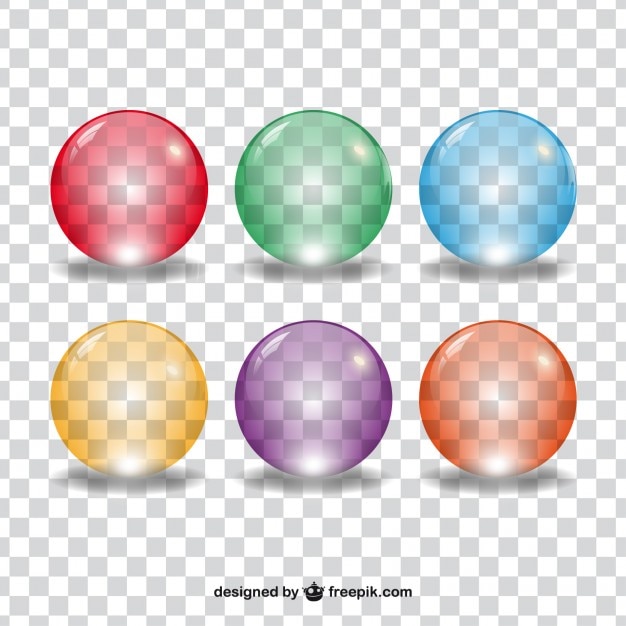 Vector gratuito burbujas de colores