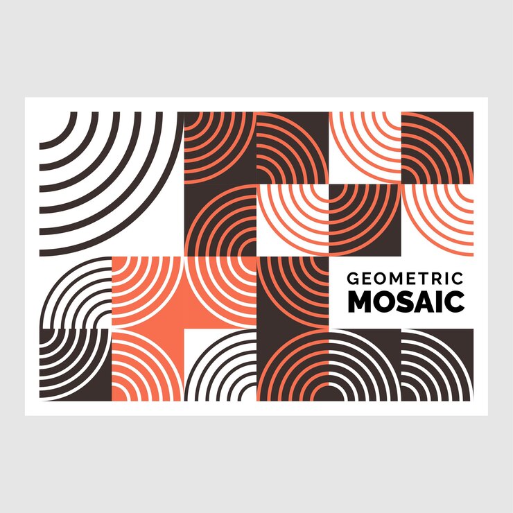 Vector gratuito business banner set plantilla diseño formas geométricas ilustración vectorial