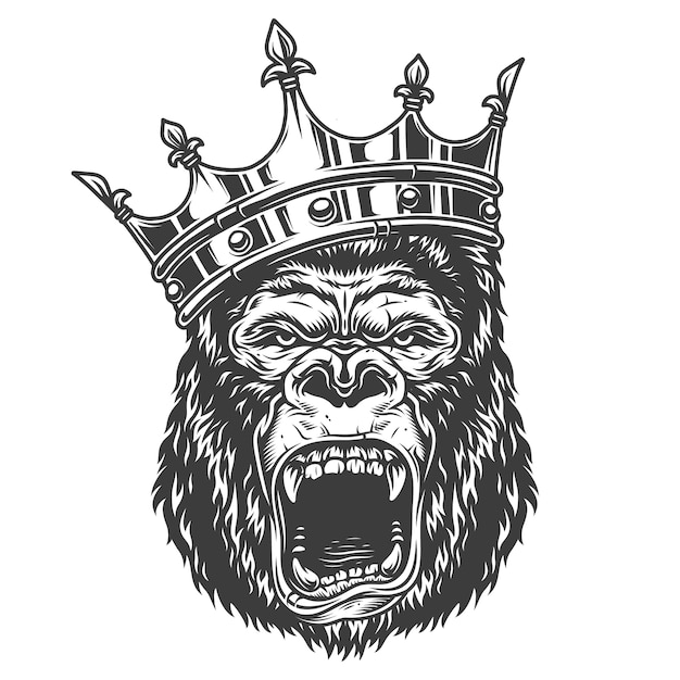 Cabeza de gorila