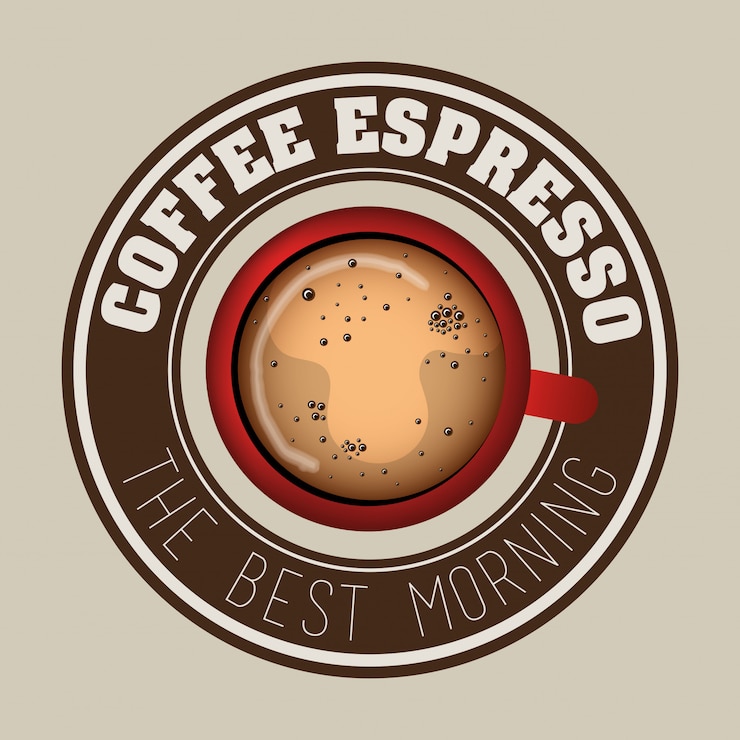 Vector gratuito café delicioso