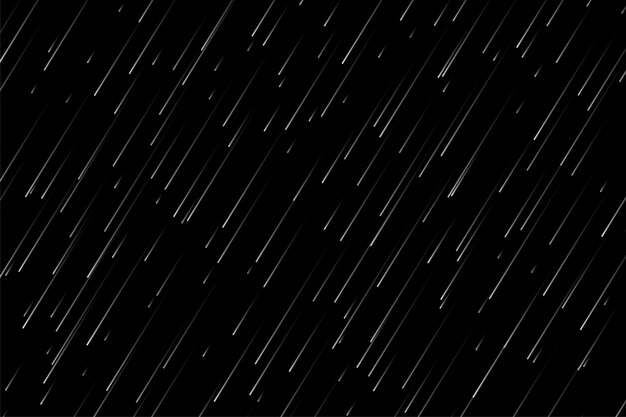 caída de gotas de lluvia húmedas diseño de fondo oscuro