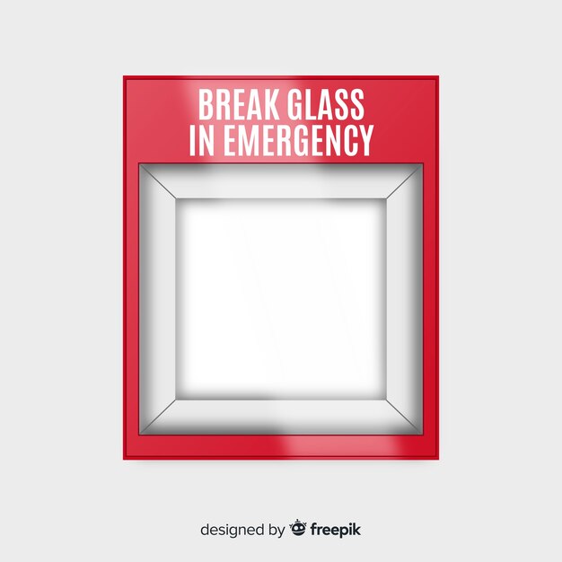 Caja de emergencia vacía