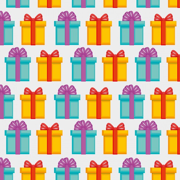 Caja de regalo con lazo