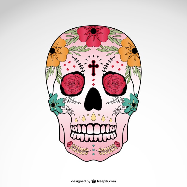 Calavera decorada