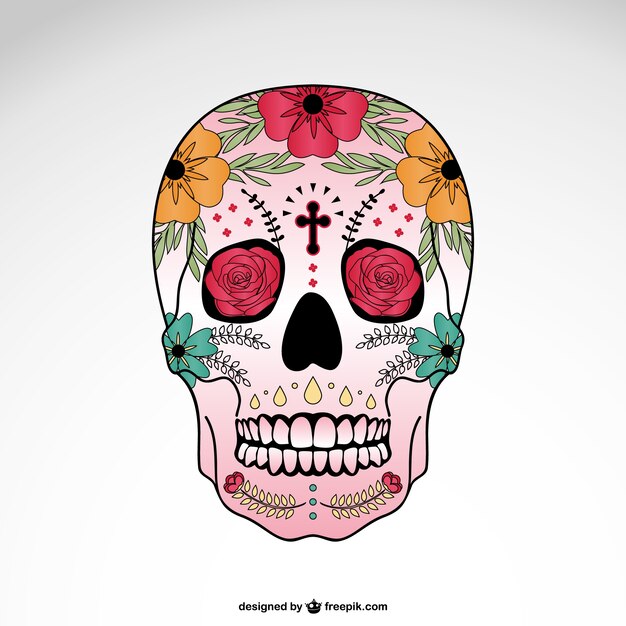Calavera decorada