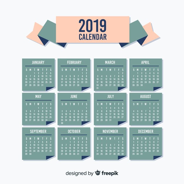 Calendario 2019