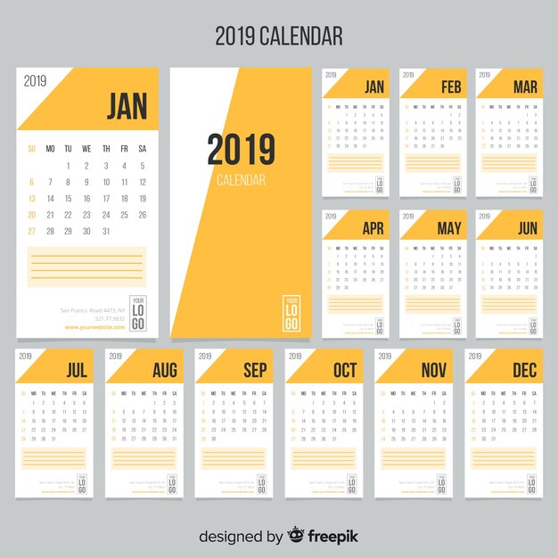 Calendario 2019