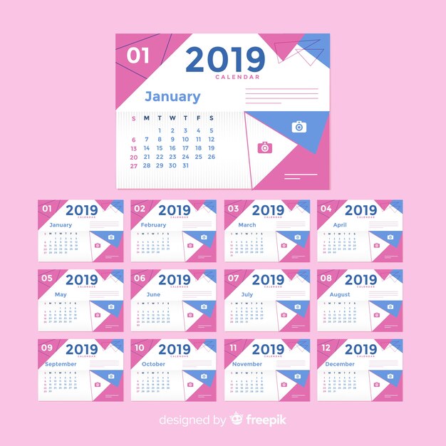 Calendario 2019