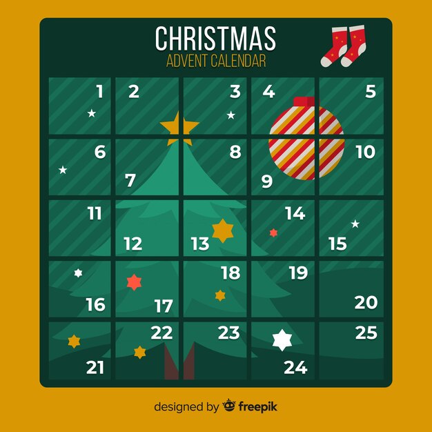 Calendario de adviento