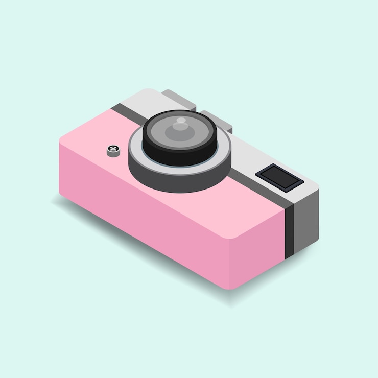 Vector gratuito cámara de fotos