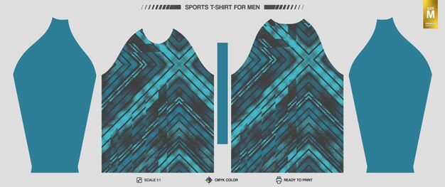 Camiseta deportiva lista para estampar Sublimación Diseños de ropa deportiva