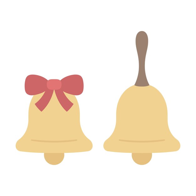 Campanas de Navidad Conjunto de dos