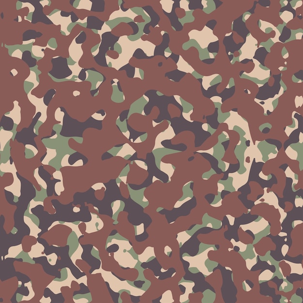 Camuflaje del ejército vector de patrones sin fisuras la textura del camuflaje militar repite el fondo del vector del diseño del ejército sin costuras