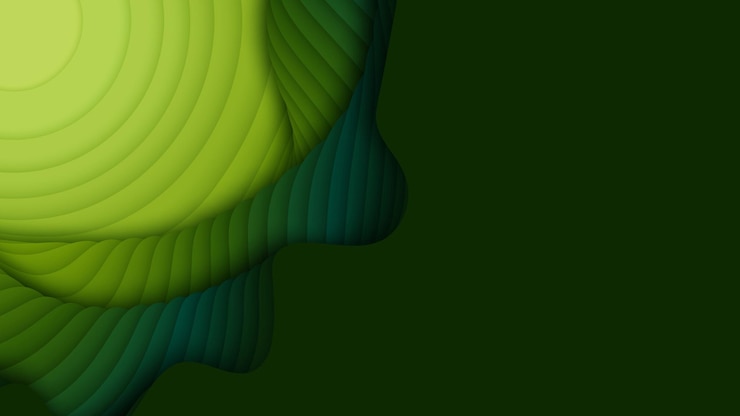 Vector gratuito capas de papel verde