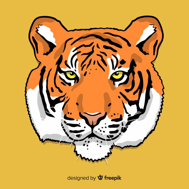 Cara de tigre