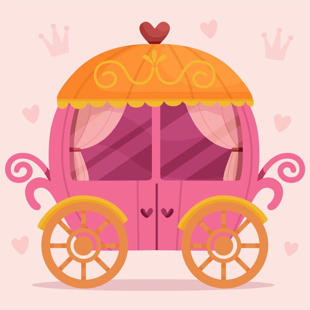 Carro de cuento de hadas