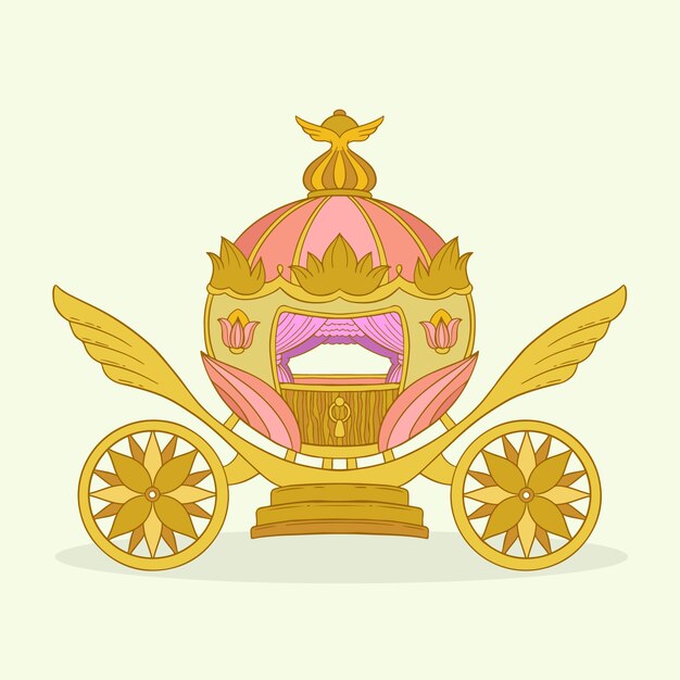 Carro de cuento de hadas
