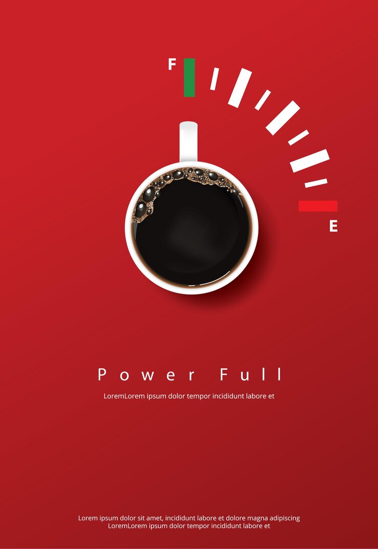 Vector gratuito cartel de café anuncio flayers ilustración vectorial
