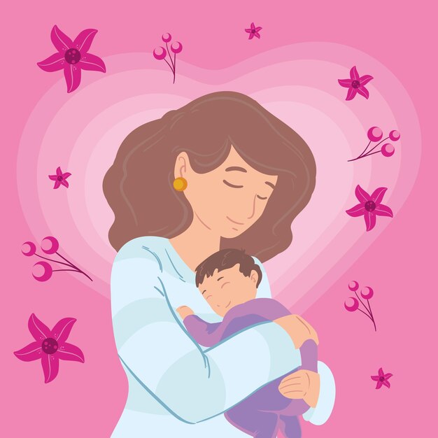 Cartel del día de madres