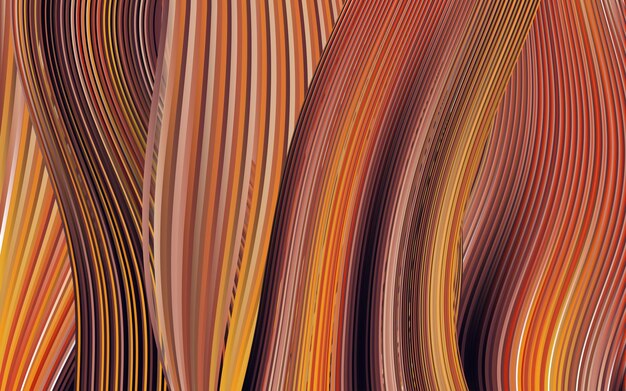 Cartel de flujo colorido moderno Forma de líquido de onda en fondo de color negro Diseño de arte para su proyecto de diseño Ilustración vectorial