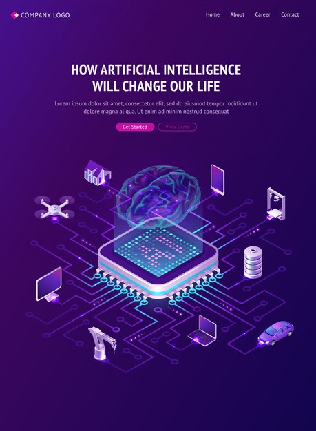 Cartel de inteligencia artificial