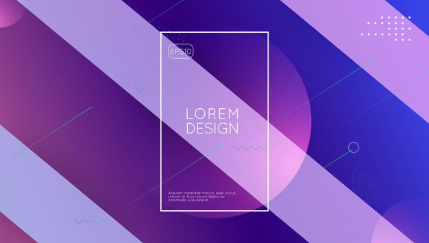 Cartel Moderno Onda Fondo Líquido Diseño Abstracto Diseño Creativo