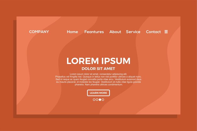 un cartel naranja y rojo para el sitio web lgx