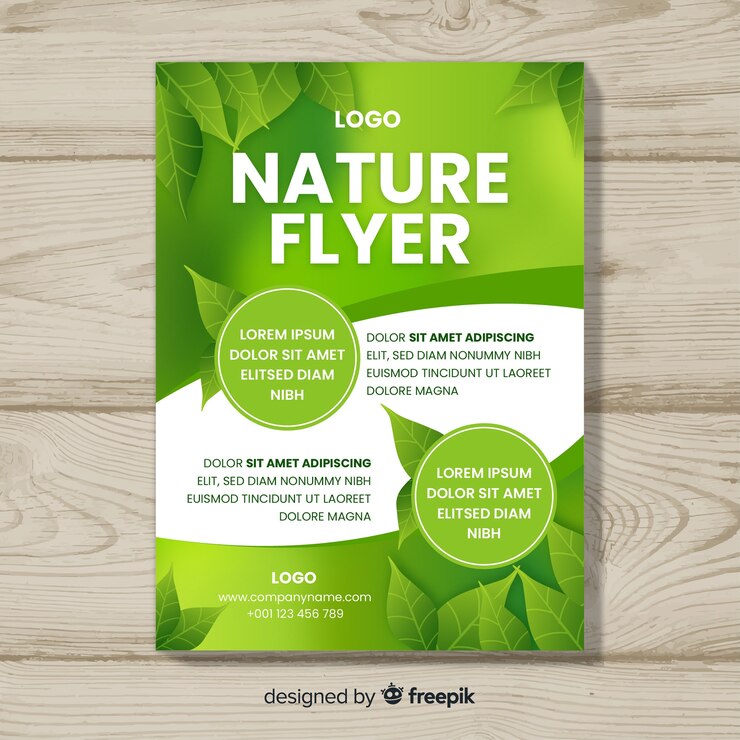 Vector gratuito cartel de naturaleza