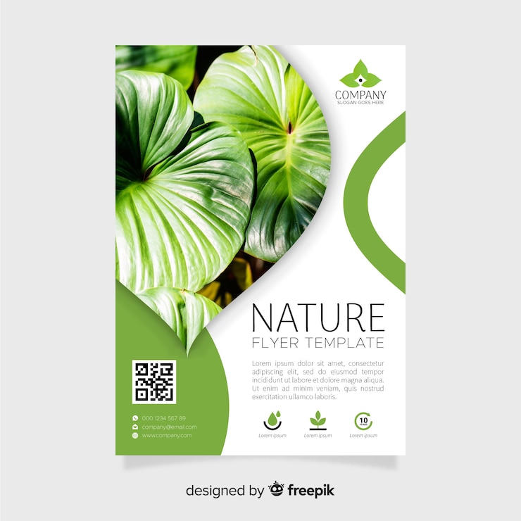 Vector gratuito cartel de naturaleza