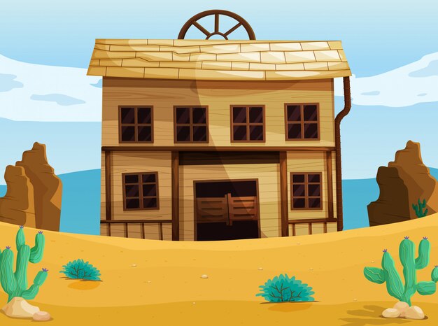 Casa en el oeste
