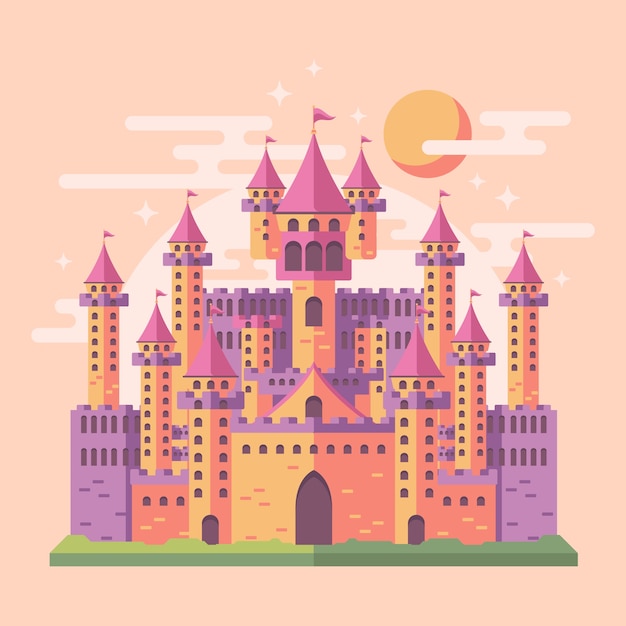 Castillo de cuento de hadas