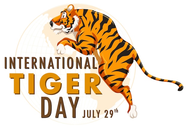 Celebración del día internacional del tigre