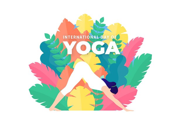 Celebración del día internacional del yoga