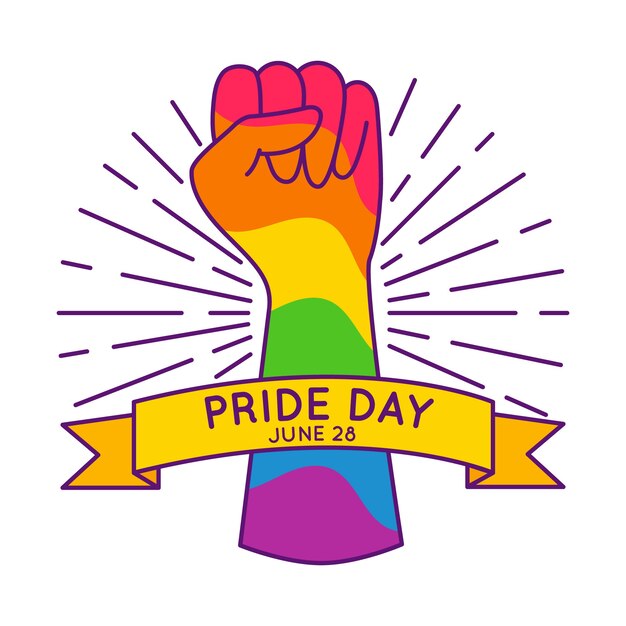 Celebración del día del orgullo
