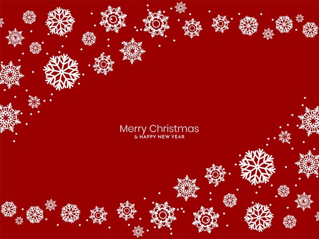 Celebración de la fiesta de Feliz Navidad diseño de fondo decorativo