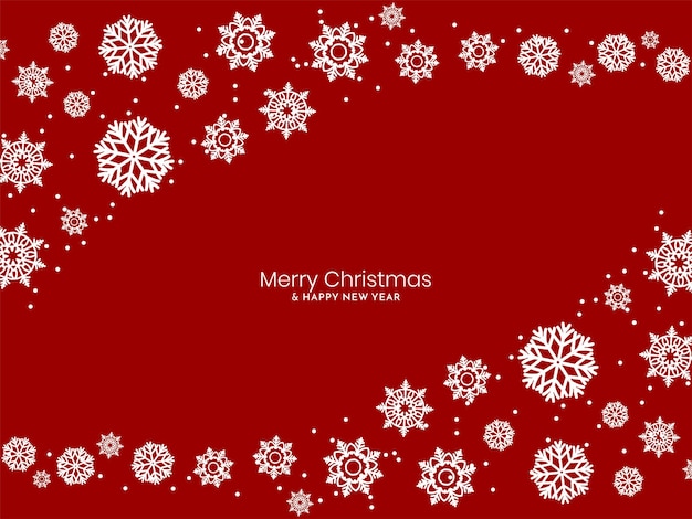 Celebración de la fiesta de Feliz Navidad diseño de fondo decorativo