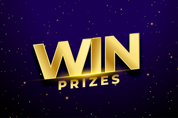 celebración y regalo sorpresa para un ganador en el vector de banner del premio ganador