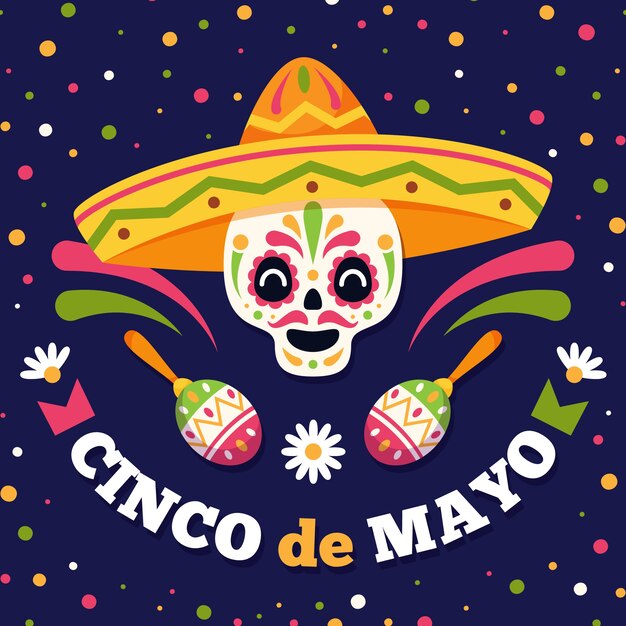 Celebration day cinco de mayo