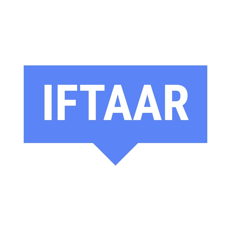 Vector gratuito celebre iftaar con deliciosas recetas y comidas nutritivas blue vector callout banner