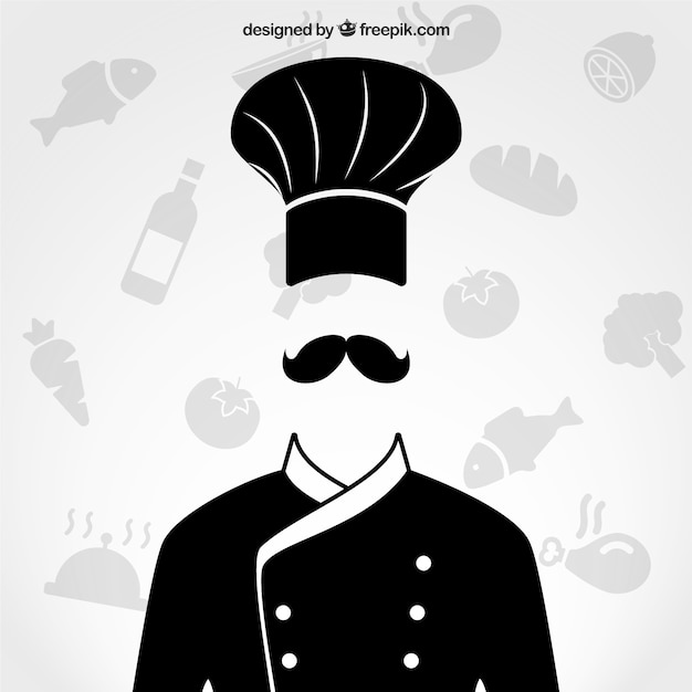 Vector gratuito chef uniforme