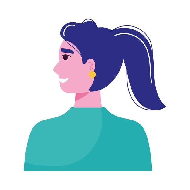 chica avatar de moda
