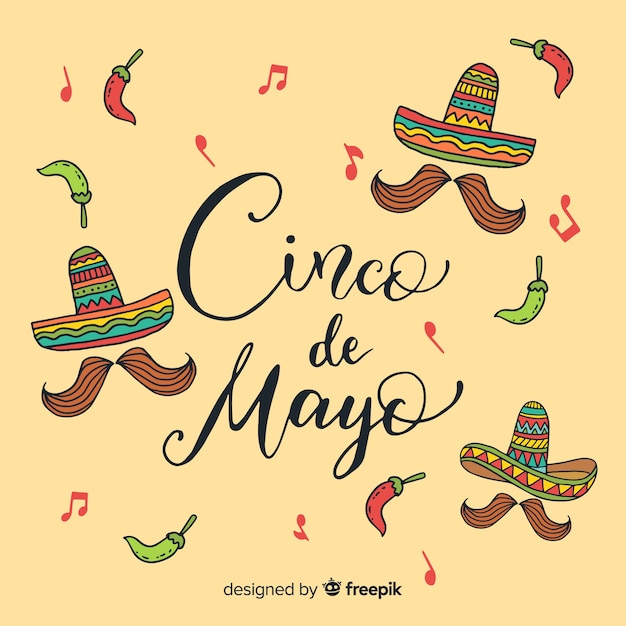 Vector gratuito cinco de mayo