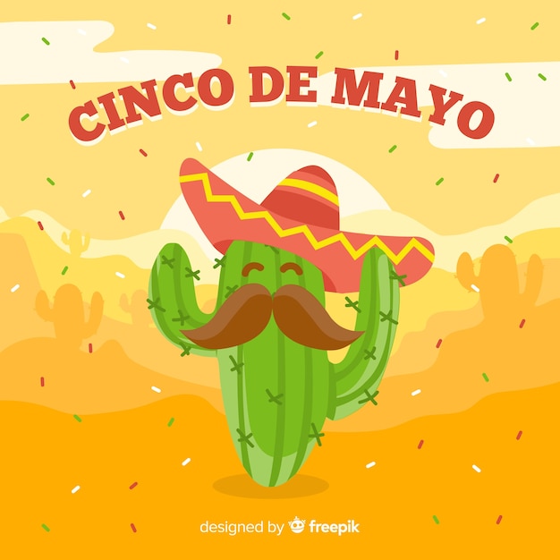 Vector gratuito cinco de mayo