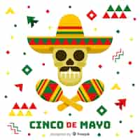 Vector gratuito cinco de mayo