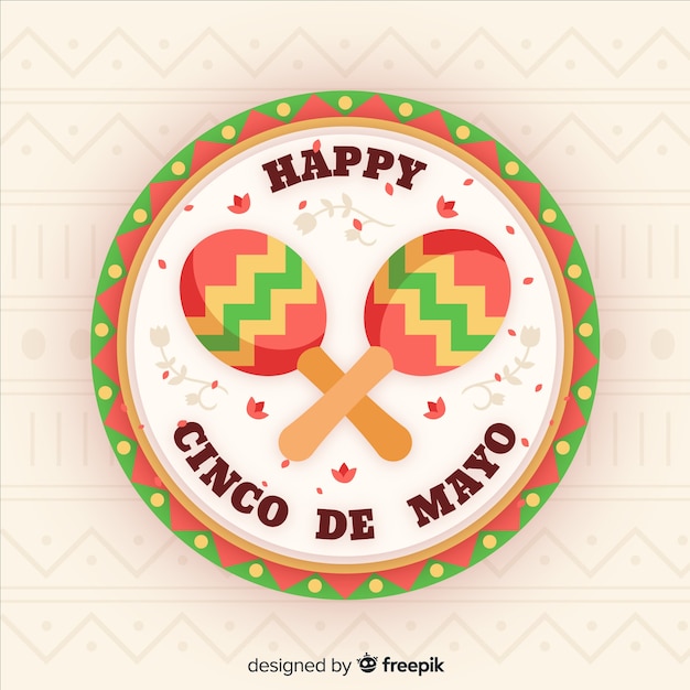 Vector gratuito cinco de mayo