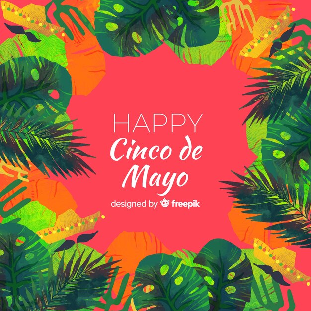 Vector gratuito cinco de mayo