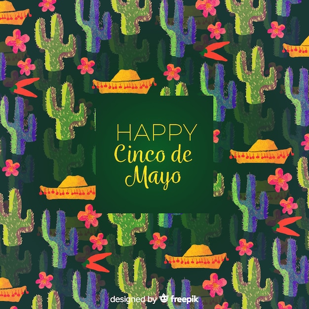 Vector gratuito cinco de mayo