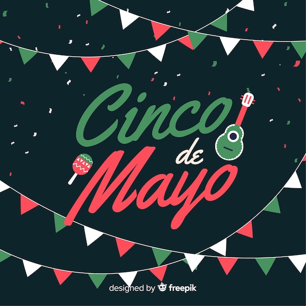 Vector gratuito cinco de mayo